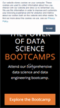 Mobile Screenshot of datasciencedojo.com